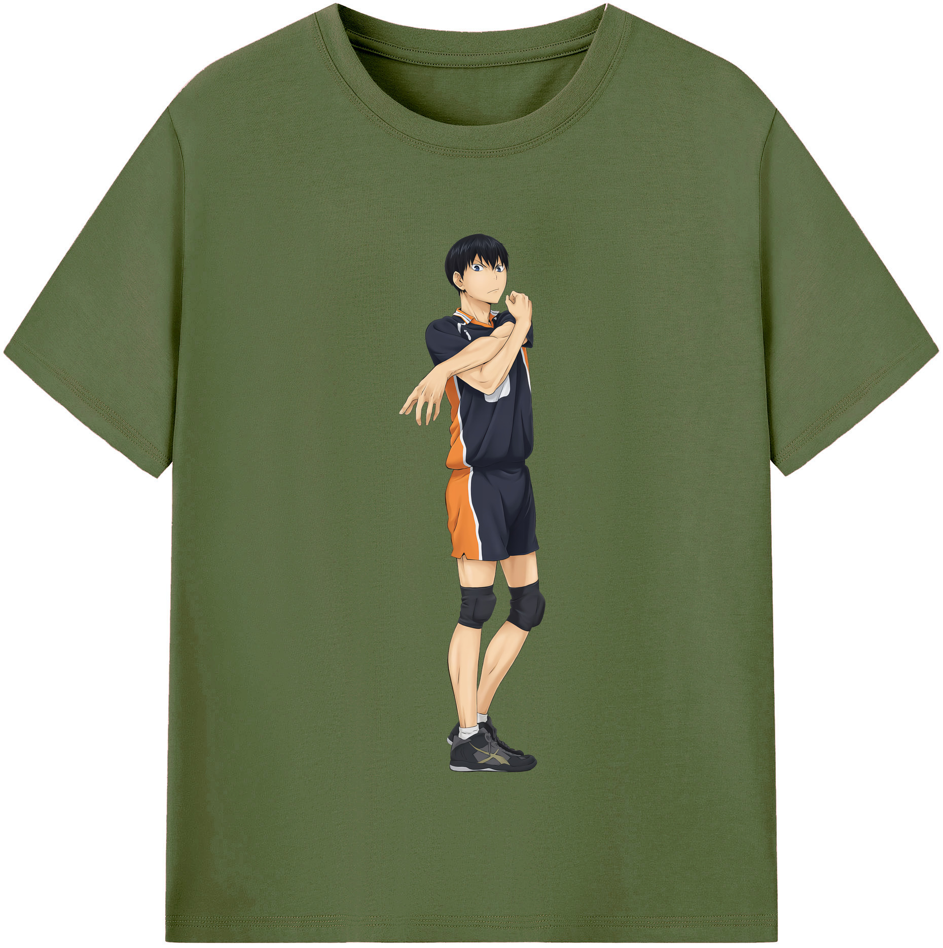 （画像用） ハイキュー!! Haikyu!! 綿100％半袖Tシャツ（フロントプリント）